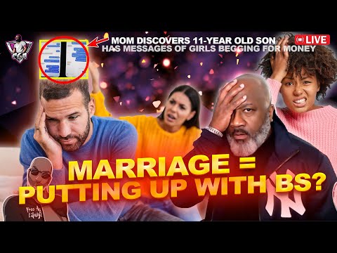 Marriage Equals Putting Up With Wife's BS? | Middle School Girls Betting For Money On CashApp?
