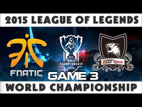 SKT vs KOO - World Championship 2015 - Finals - SKTelecom T1 vs KOO Tigers BO5 ( Game1 )