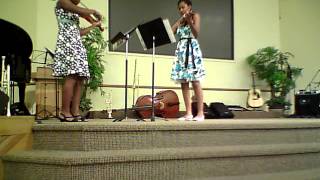 Lover's Waltz by Jay Ungar...Violin Duet by Sisters