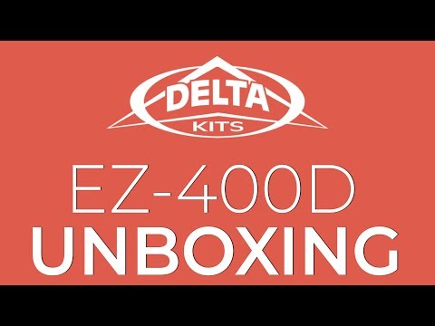 Delta Kits unboxing the EZ-400D windshield repair system