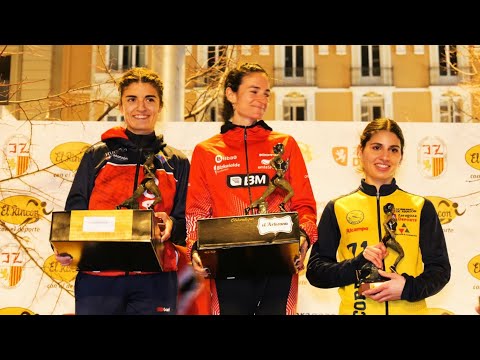 XX San Silvestre Race Zaragoza 2025 awards ceremony
