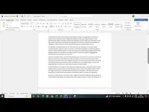 Capa do Vídeo