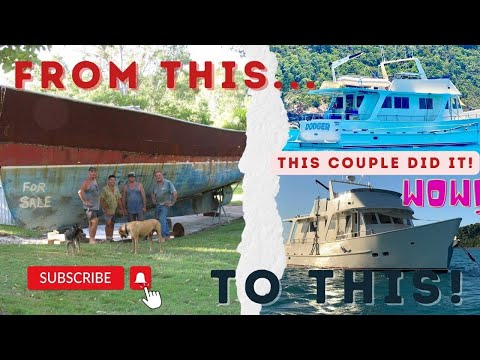 POWER OF LOVE! Turning an Old Tugboat into a Floating Home | Episode 51