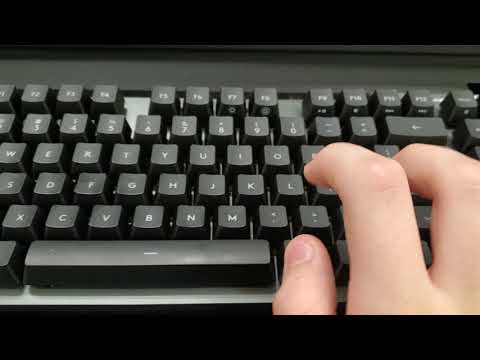 Logitech G413 Keyboard Sound Test