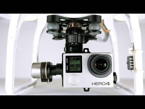HOW TO FIT GoPRO HERO4 on Zenmuse H3 3-Axis Gimbal Mod STEP BY STEP