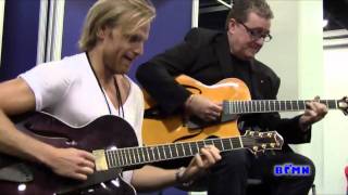 BFMN Catches Andreas Oberg and Martin Taylor jammin' at NAMM