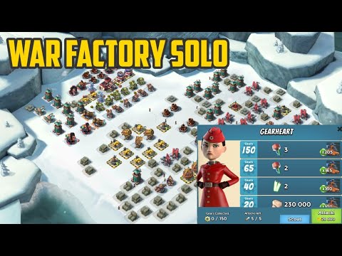 Boom Beach War Factory Solo