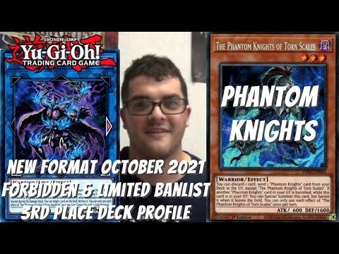 Yugioh New Format October 2021 Banlist Locals 3rd Place Deck Profile - Phantom Knights - Caleb Shook