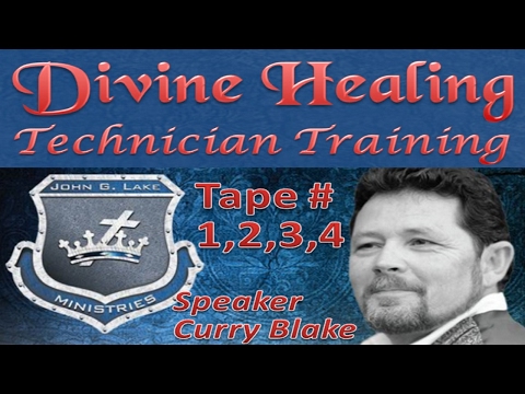 Divine Healing Technician Training, Tape 1/2/3/4 John G Lake Ministries
