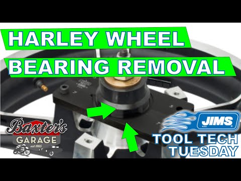 How To Remove Harley Wheel Bearings | Tool Tech Tuesday | JIMS | Kevin Baxter | Pro Twin Performance