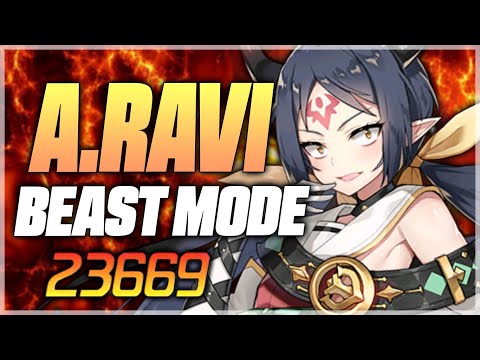 A.RAVI BEAST MODE (BEST BUILD for A.RAVI?!!) - Epic Seven