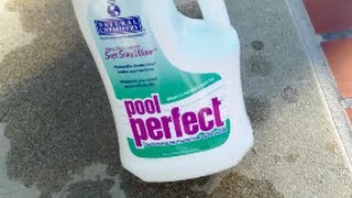 How To Remove Scum line on Pool Tiles - Pool Perfect by Natural Chemistry