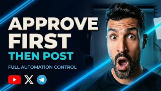 YouTube to X Automation with a Telegram Approval Loop (Stay 100% In Control)