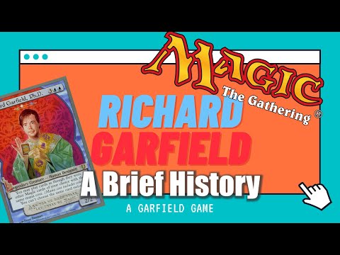 Magic The Gathering A Richard Garfield Game - A Brief History