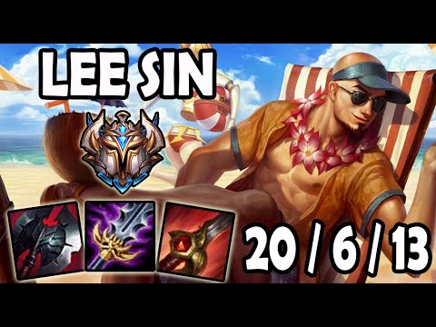 OTP Lee Sin vs Sylas  NA Master [JUNGLE]