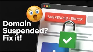 How to fix “Your Domain Has Been Suspended” | How to Fix a Suspended Domain in H