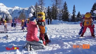 preview picture of video 'Sciare in Val di Sole nella Skiarea Campiglio Dolomiti di Brenta'