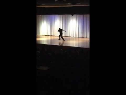Breakdance performance at Talent show