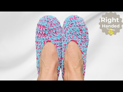 Easiest Crochet Slipper Pattern EVER for Absolute Beginners!