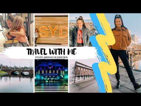 Studying Abroad in Jönköping, Sweden! || MOVING IN || TRAVEL WITH ME VLOG 2020