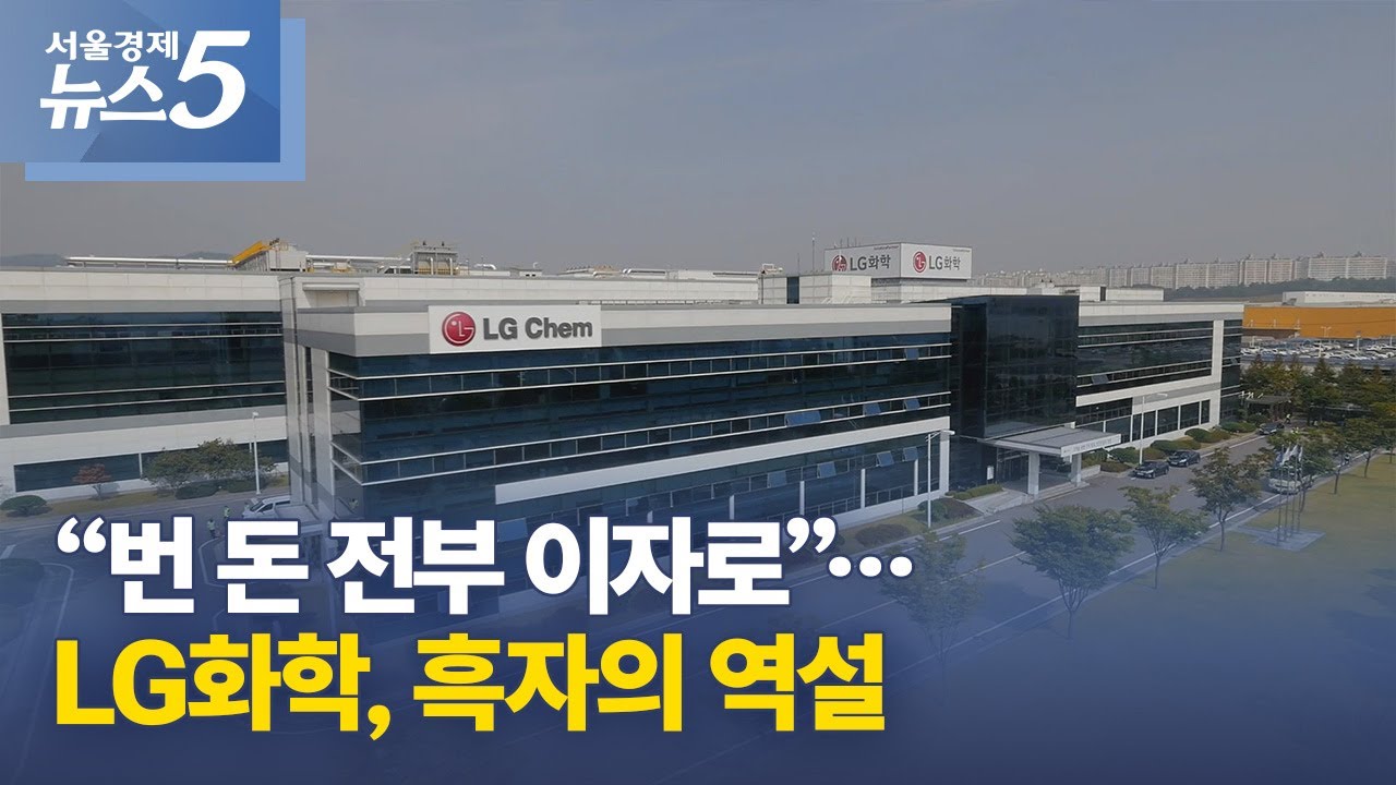 “번 돈 전부 이자로”…LG화학, 흑자의 역설
