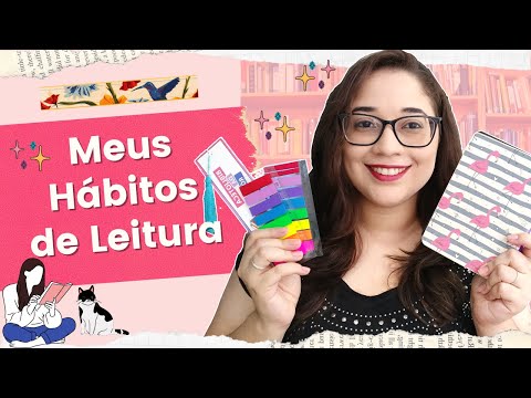 BOOK TAG HÁBITOS DE LEITURA 📚 | Biblioteca da Rô