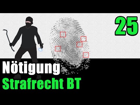 § 240 StGB - Die Nötigung - Strafrecht BT 25