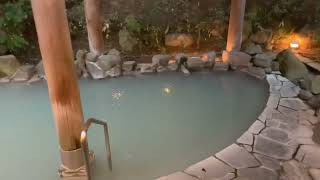 Unzen Shinyu Hotel two baths visited 2022 雲仙新湯ホテル2つのお風呂を見学 2022年