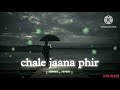 humko tere bina jina toh shikaChale Jana Phir |   Sad Song #slowedreverbsong #viral