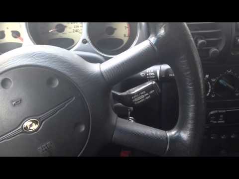 Overriding automatic lock in the PT cruiser