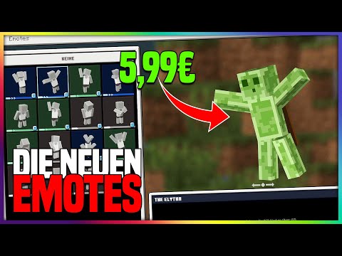 gamingguidesde -  The new Minecraft Emotes - Do THEY want to rip us off?  (Minecraft News)