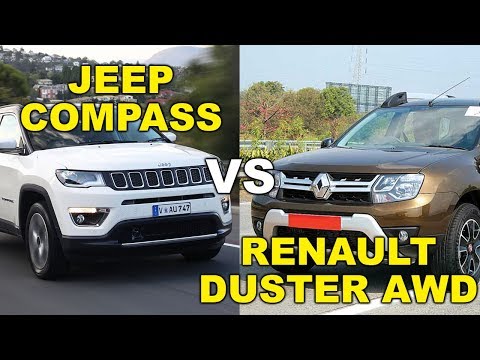 Jeep Compass Diesel vs Renault Duster AWD Diesel
