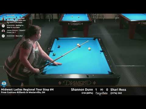Shannon Dunn vs Shari Ross (Semifinals) - 2018 MLRT Stop #4
