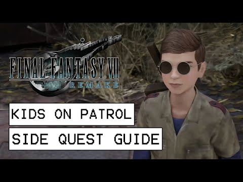Final Fantasy 7 All 5 Children Locations (Kids On Patrol Side Quest Guide)