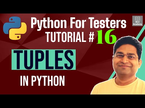 Learn Python for Testers 16 Tuples in Python | Python Tuple Tutorial ...