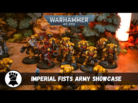 All GRAVIS Imperial Fists Army  / Army Showcase