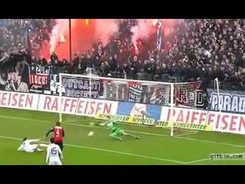 fc aarau amazing penalty kick save