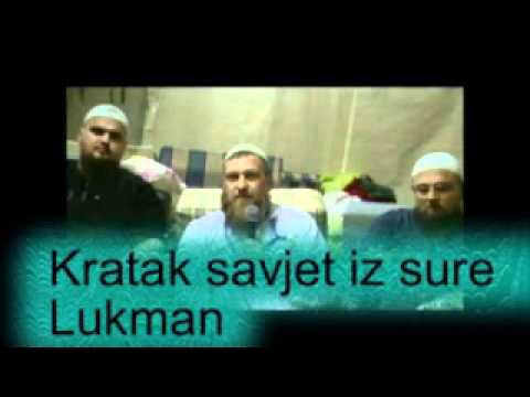 Sejh Muhamed Porca  Kratak savjet iz sure Lukman