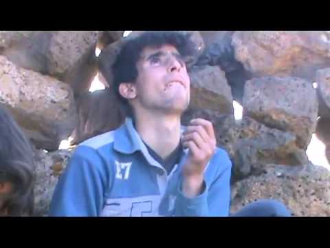 احتماء عناصر كتيبة شهداء الغوطة من طيران الإستطلاع في سماء الغوطة الشرقية في ريف دمشق