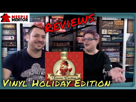 Meeple Mentor Reviews VINYL Holiday Edition