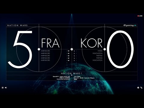 NationWars III Grand Final - FRANCE v SOUTH KOREA - MarineLord v Innovation game 5