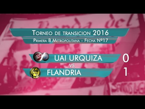 Resumen: UAI Urquiza 0 - Flandria 1