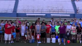 preview picture of video 'The Pride of Durant  ALS Ice Bucket Challenge'