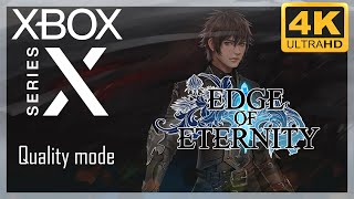 [4K] Edge of Eternity / Xbox Series X Gameplay (Quality Mode)