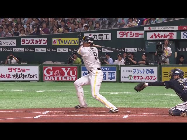 【1回裏】帰ってきた好打者‼ ホークス・柳田が復帰後初打席でヒットを放つ‼ 2019/8/21 H-B