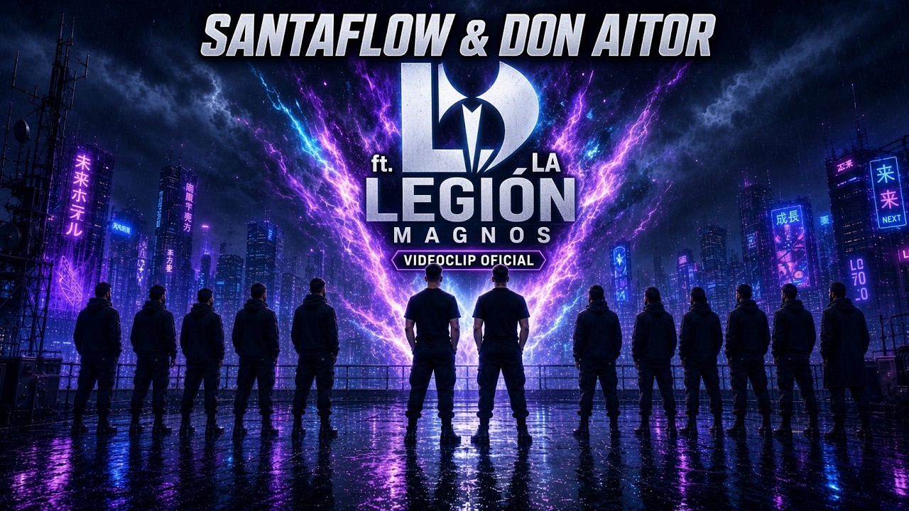 🔥 SANTAFLOW & DON AITOR ft. LA LEGIÓN - LEGIÓN MAGNOS (Videoclip Oficial)