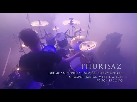 THURISAZ - Live Drumcam - Falling - Live at Graspop Metal Meeting 2017