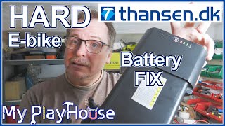 Fixing E-bike Battery for Ansmann, Thansen, Amlad Models - 1508
