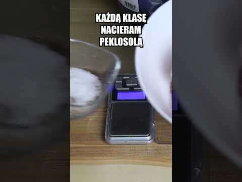 Oven-baked Krakow sausage. NO SMOKING!