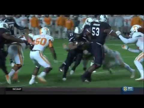 2014 USC vs Tennessee - Brandon Wilds 5 Yd Touchdown Run